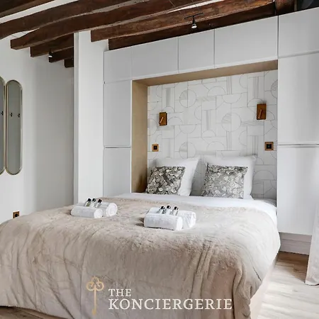 Apartament Ecrin De Prestige Au Coeur Du Haut-marais Paryż